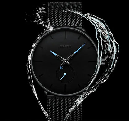 ( Jx2150)™ -Reloj Joefox Pulso Metal Hombre: Estilo y Elegancia en tu Muñeca