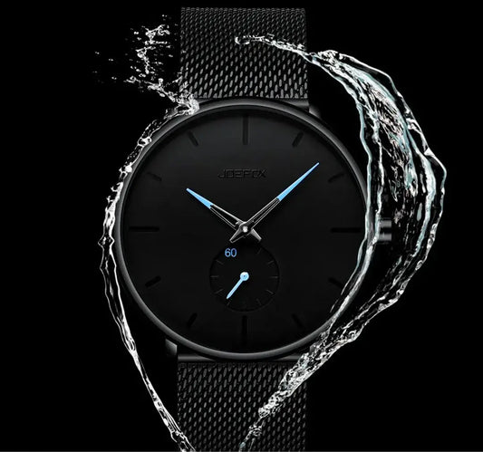 ( Jx2150)™ -Reloj Joefox Pulso Metal Hombre: Estilo y Elegancia en tu Muñeca